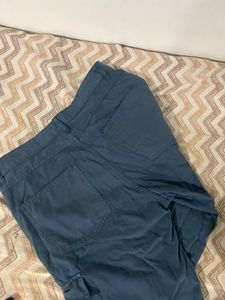 Blue Cargo Pants