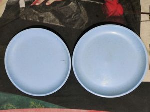 2 Dinner Plate+Bowl Set Food Grade Microwave Safe