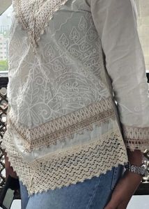 Elegant Embroidered Kurta