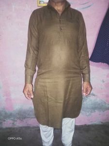 Olive Green Kurta