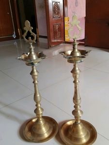 Brass Kuthu Vilakku Set...
