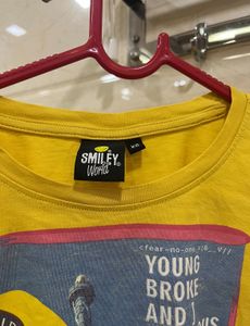 Yellow Crop TShirt