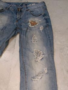 Pull&amp;Bear Distressed Jeans