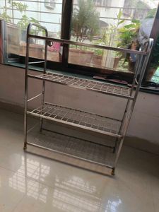 4-Tier Stainless Steel Rack