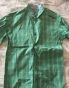 Green Plaid Shirt