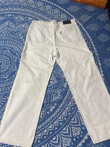 White Wide Leg Jeans