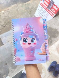 Cute Ice Cream Notebook