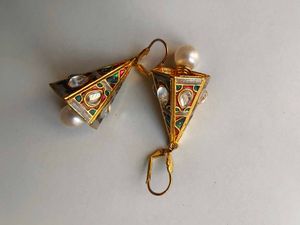 Kundan Meena Earings