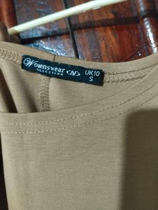 Bodycon Dress With Back Slit