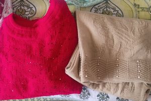 Woolen Kurta With Palazzo