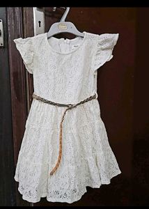 combo of kids dress and shoes 4-5 year