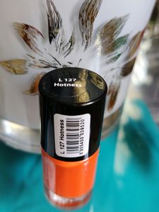 Nail Polish/ Nail Paint- Orange, Silver, Aqua Green