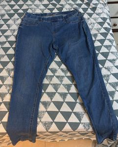 Pull-on Denim Jeans