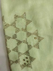 Elegant Green plazo top