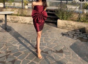 bodycon bow dress