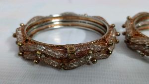 Pre-Owned Gold-Plated Bangles | Elegant Ethnic Kad