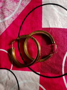 Gold Hoop Earrings