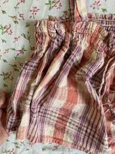Plaid Crop Top