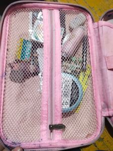Pink Zippered Pouch