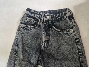 Acid Wash Denim Jeans