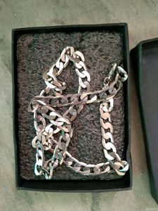 Villain Rhodium - Plated Silver Chain