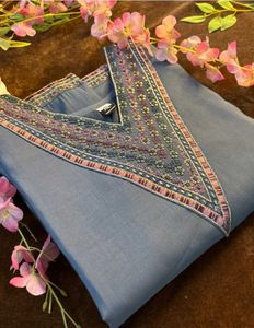 Jam Silk With Lining Pretty Kurti