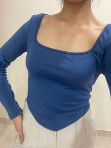Blue Sexy Top