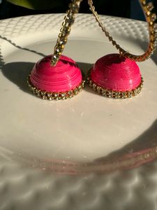 Ring Jhumka 💗💘✨, Water Resistant