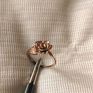Rose Gold Flower Ring