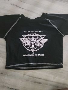 Black Graphic Tee