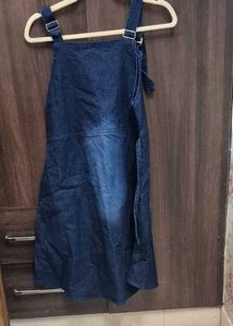 Denim Overall Dress