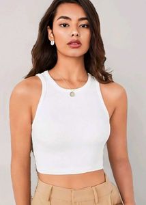 White Crop Top ✨