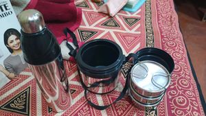 Tiffin And Pani Bottle