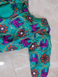 Mirror Work Blouse