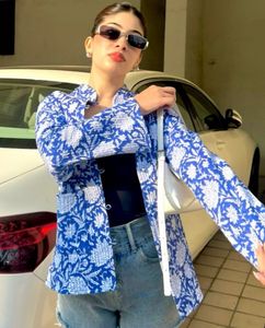 Floral quilted Jacket