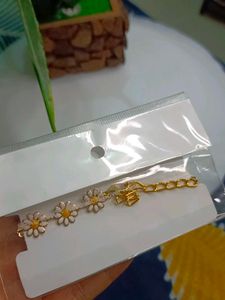 Golden Flower Bracelet