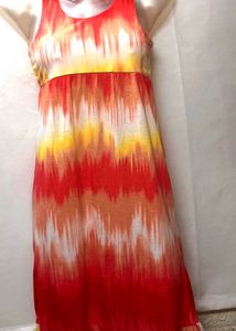 New Piece/ Unused Marble Print Small Size Dress