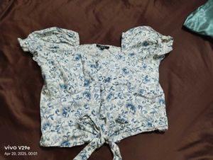 zara crop top