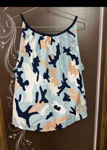 Multiprint Crop Top
