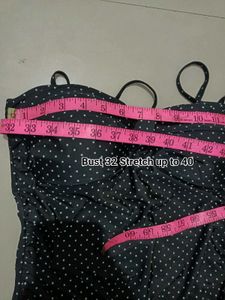 Polka Dot Printed Sexy Bodysuit Fits M-L-XL