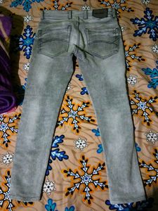 Gray Denim Jeans