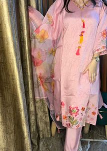 Party Wear Embroidered Suit Set