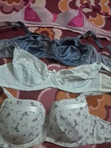 Combo Of Four Imported Fabric Bra