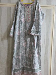 Elegant Floral Kurta