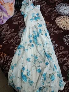 Floral Tiered Mini Dress