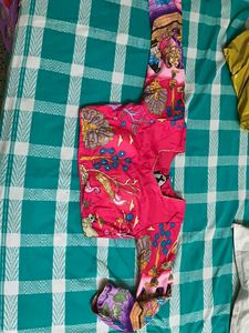 Pink Printed Blouse