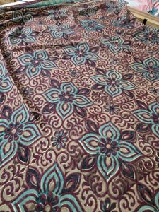 Pure Georgette Saree With Blouse