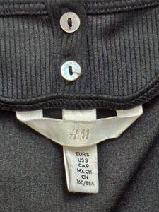 RIBBED BUTTON-FRONT BODY