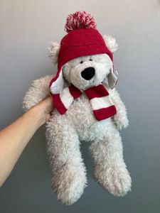 Premium Stuffed White Bear