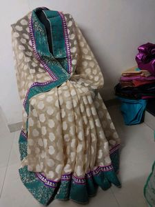 Designer Brasso Saree
